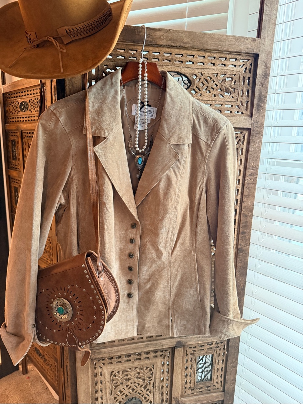 Genuine Leather shirt or jacket large